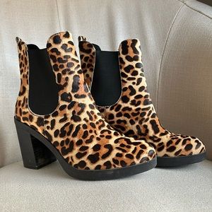 Crown Vintage leopard boots